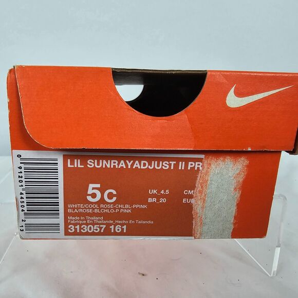 Nike Lil' Sunray Adjust II Protect Toddler 5C Pink Polka Dot 313057 161 - Picture 15 of 16